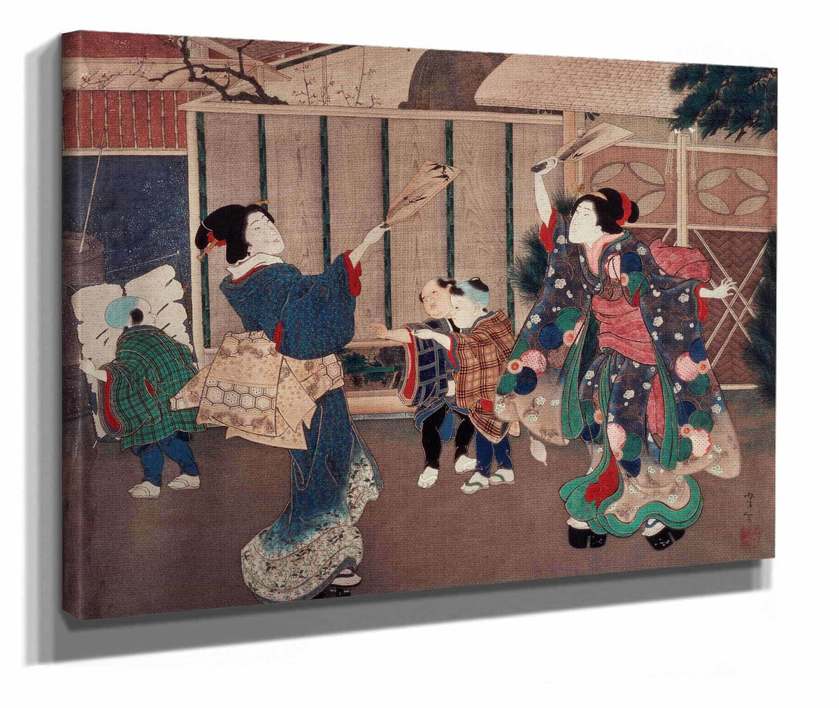 January Celebrating The New Year S by Tsukioka Yoshitoshi