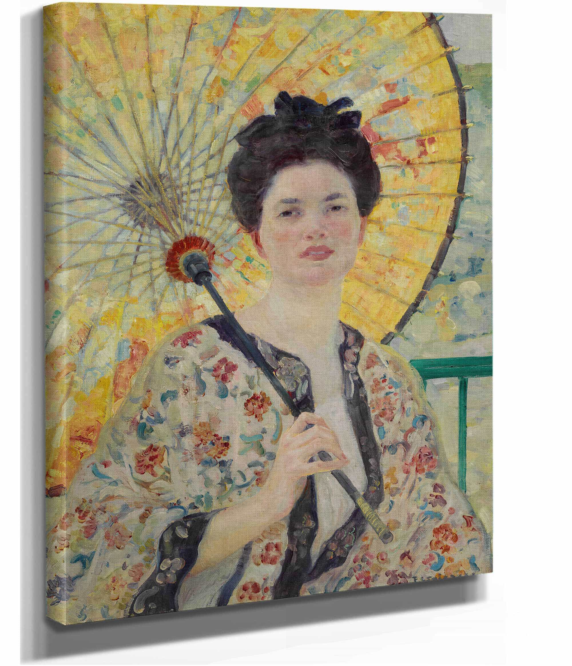 Japanese Parasol by Frederick Carl Frieseke