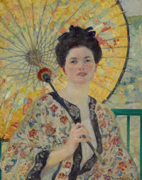 Japanese Parasol by Frederick Carl Frieseke