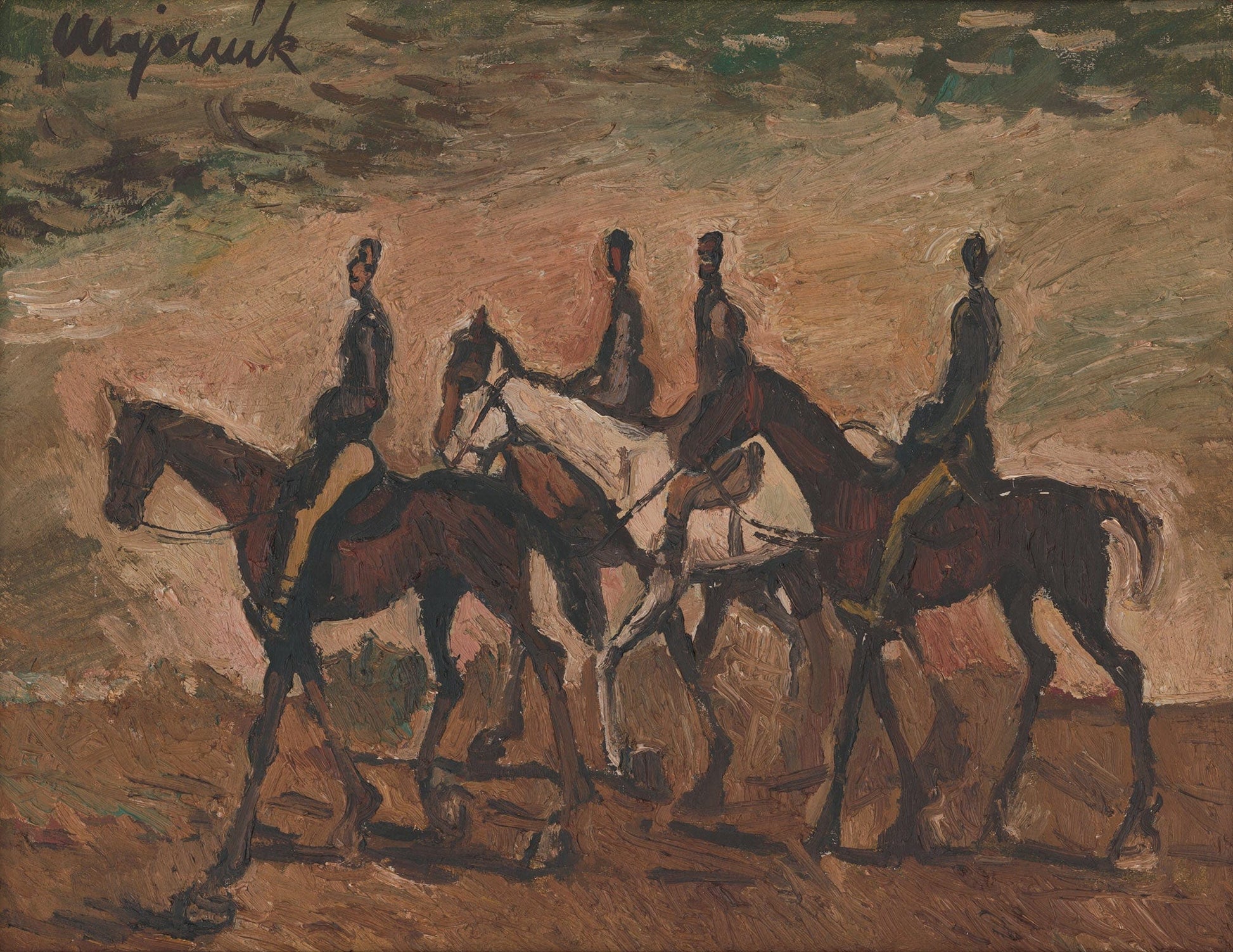 Jazdecka Hliadka by Cyprian Majernik