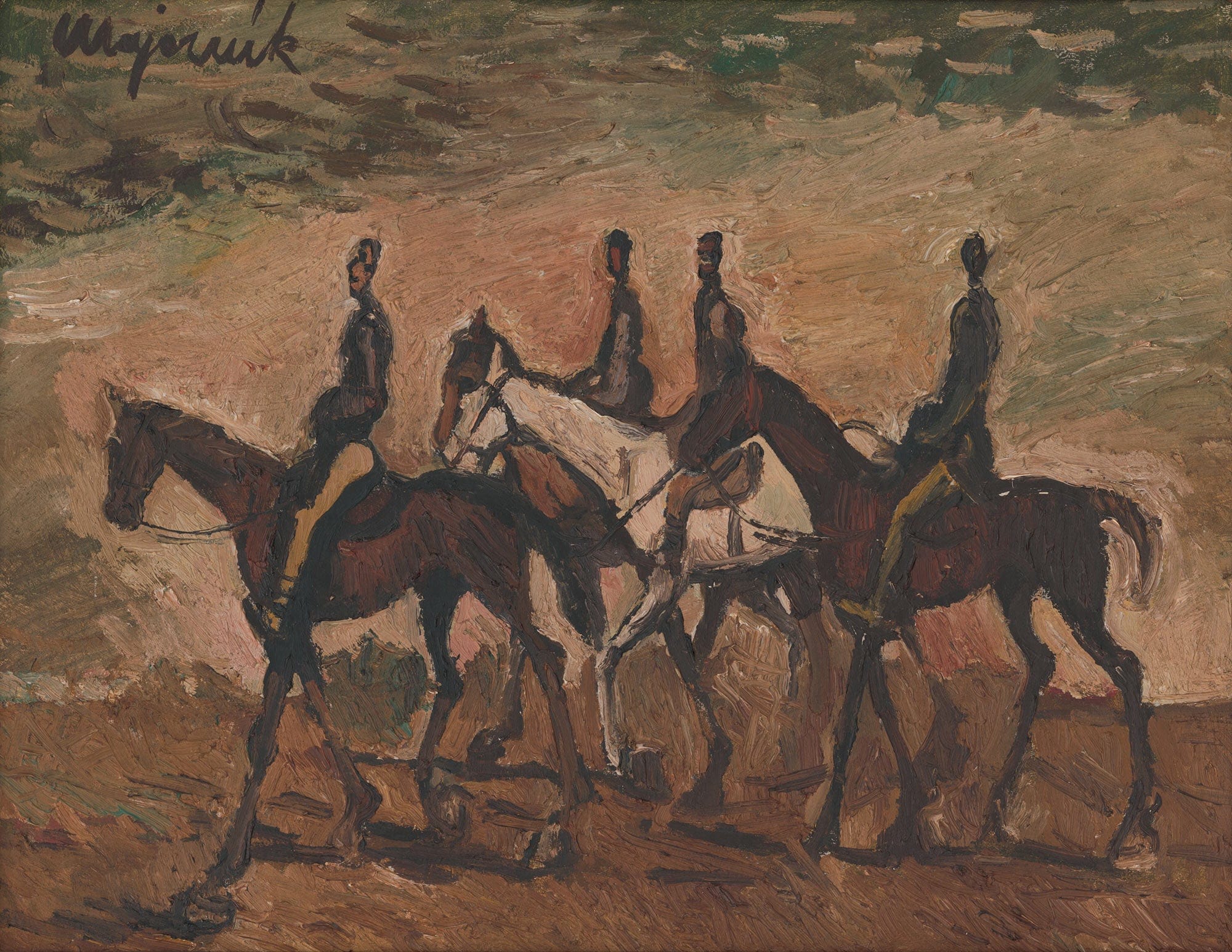 Jazdecka Hliadka by Cyprian Majernik