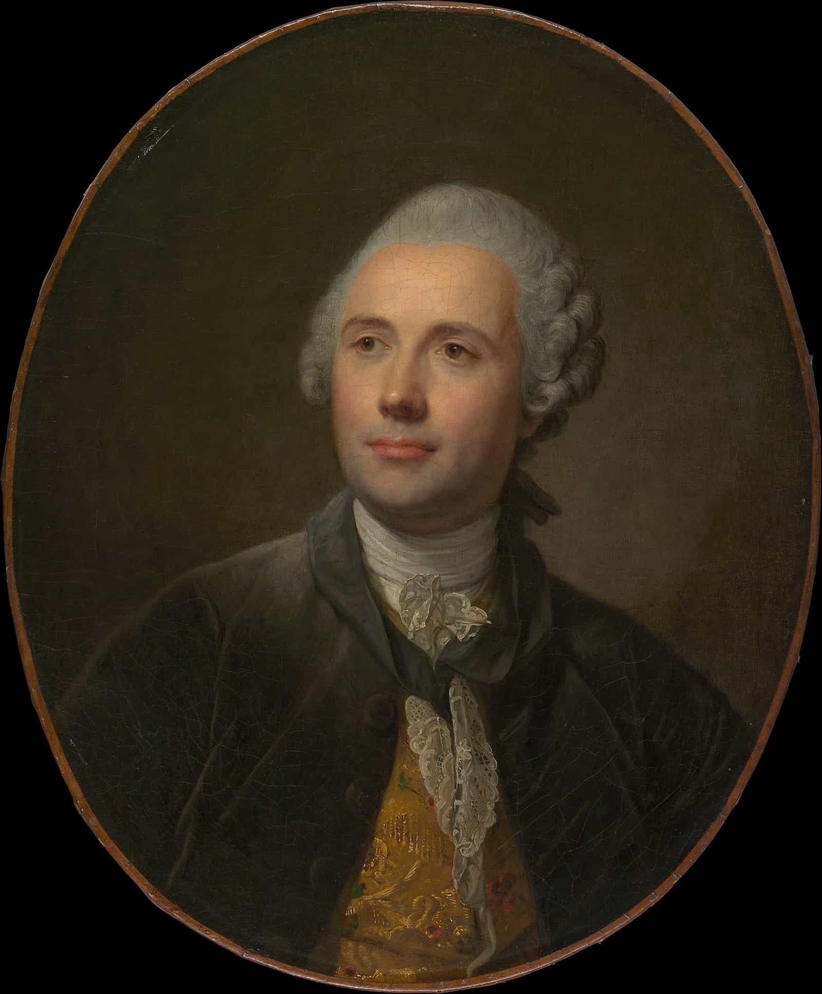 Jean Jacques Caffieri   by Jean Baptiste Greuze