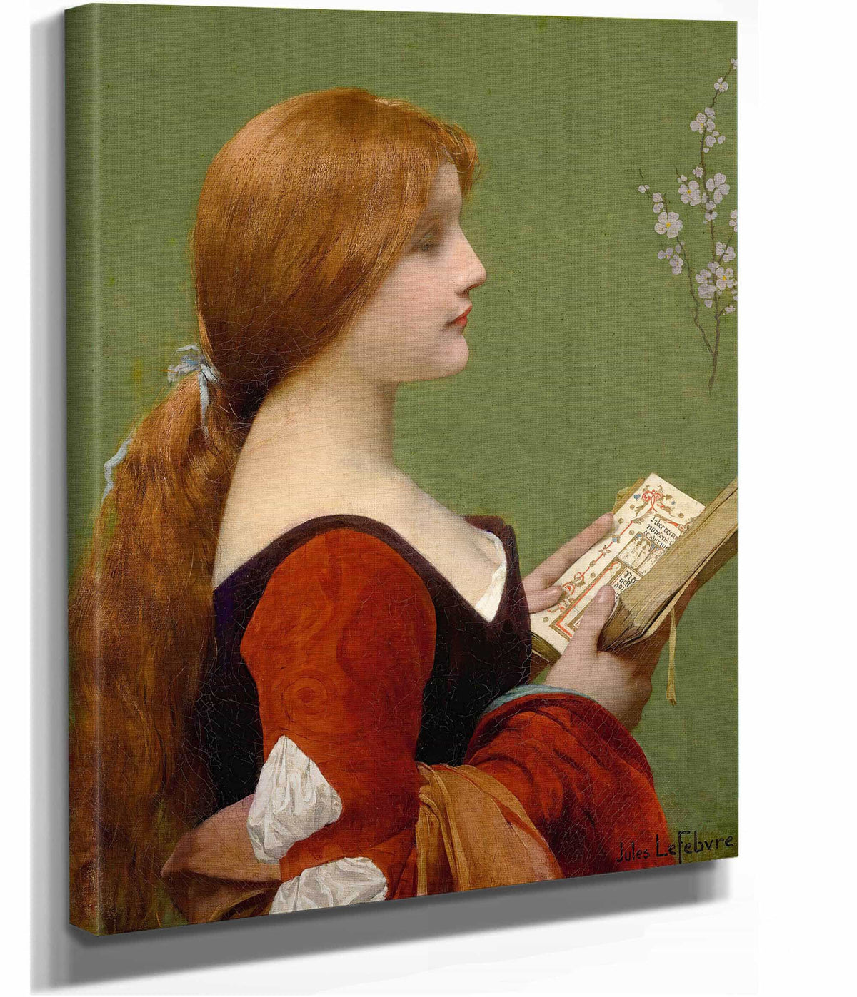 Jeanne La Rousse by Jules Joseph Lefebvre