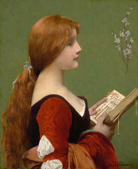 Jeanne La Rousse by Jules Joseph Lefebvre