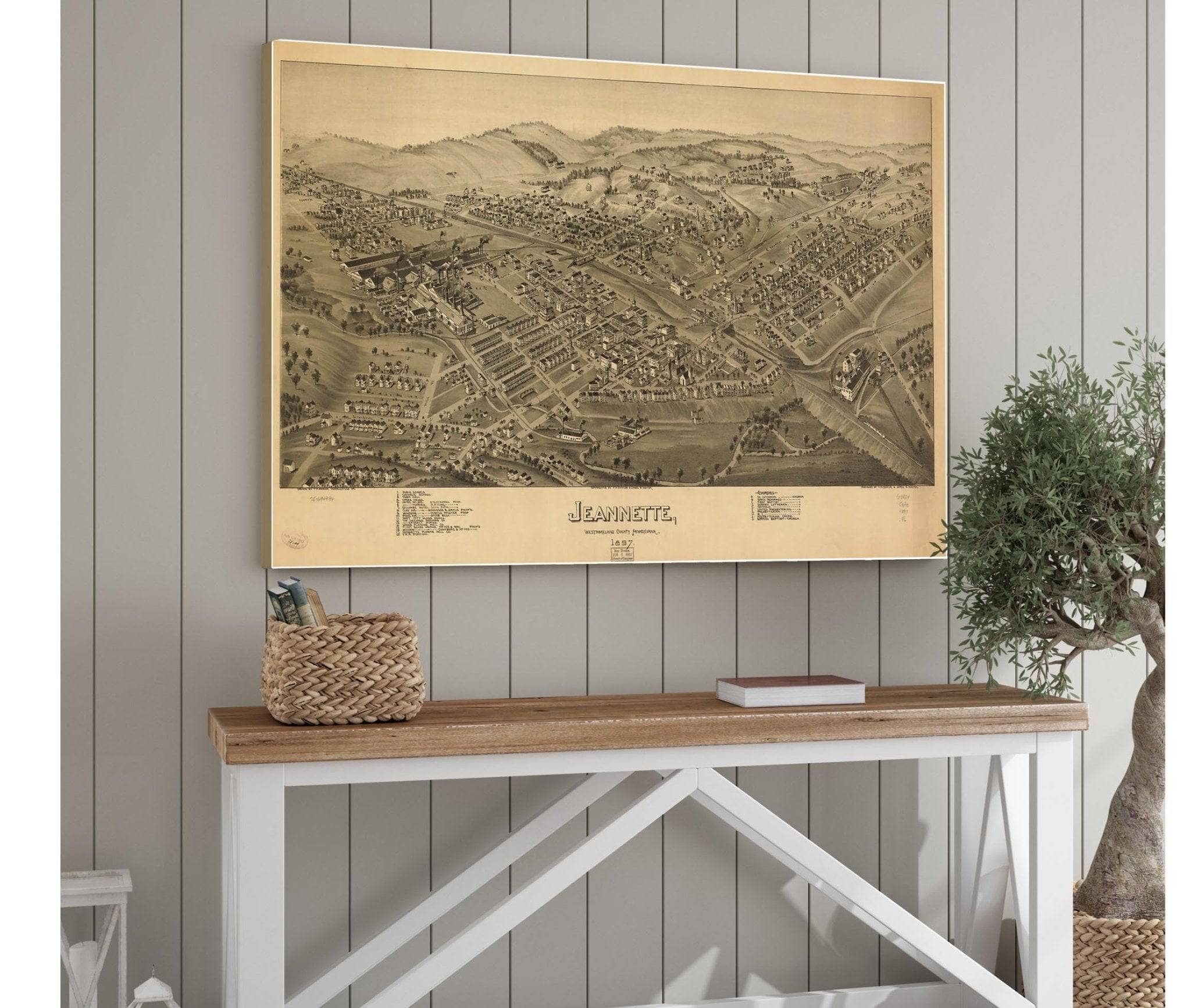 Jeannette Westmoreland County Pennsylvania 1897  State Of Pennsylvania