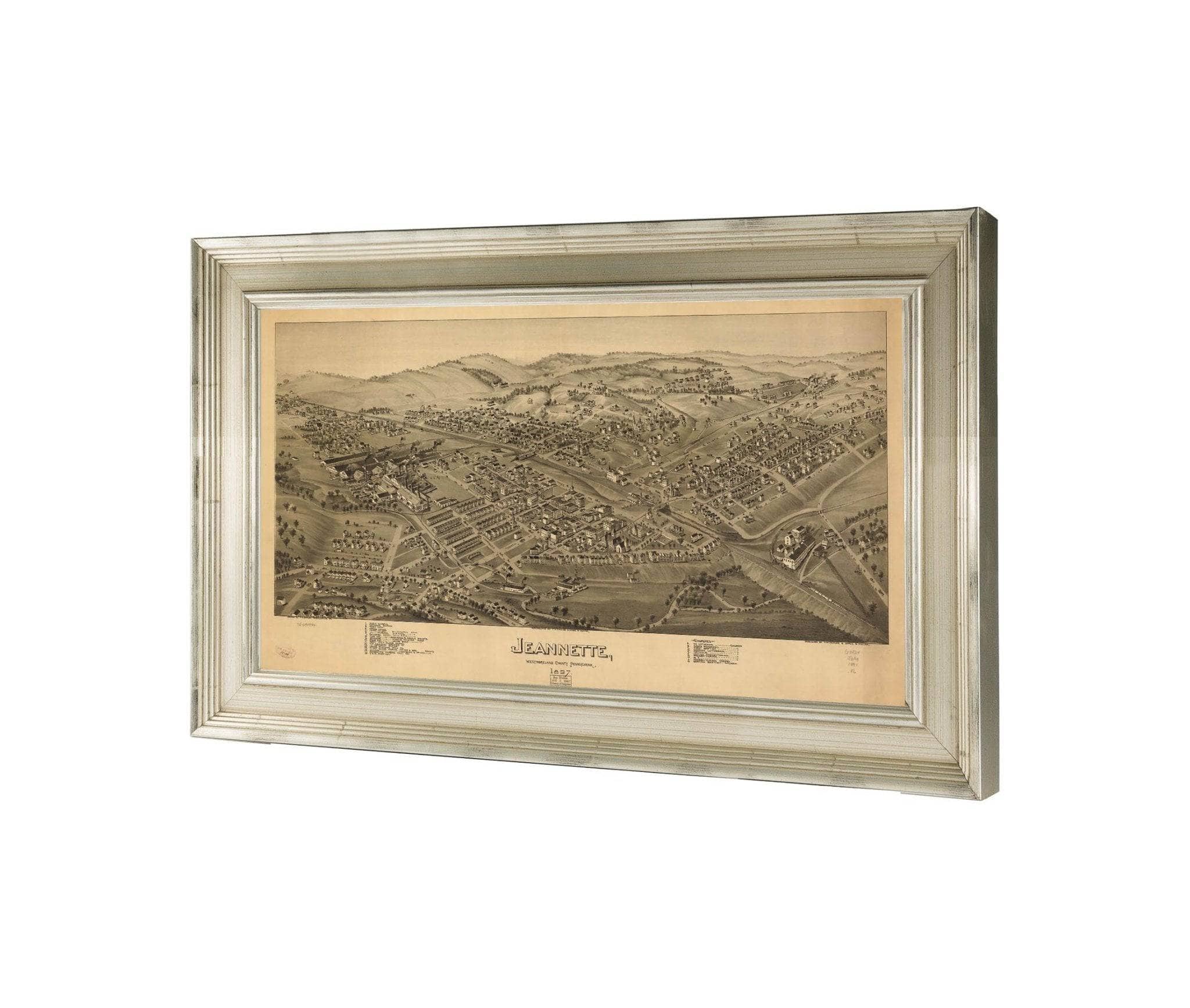 Jeannette Westmoreland County Pennsylvania 1897  State Of Pennsylvania