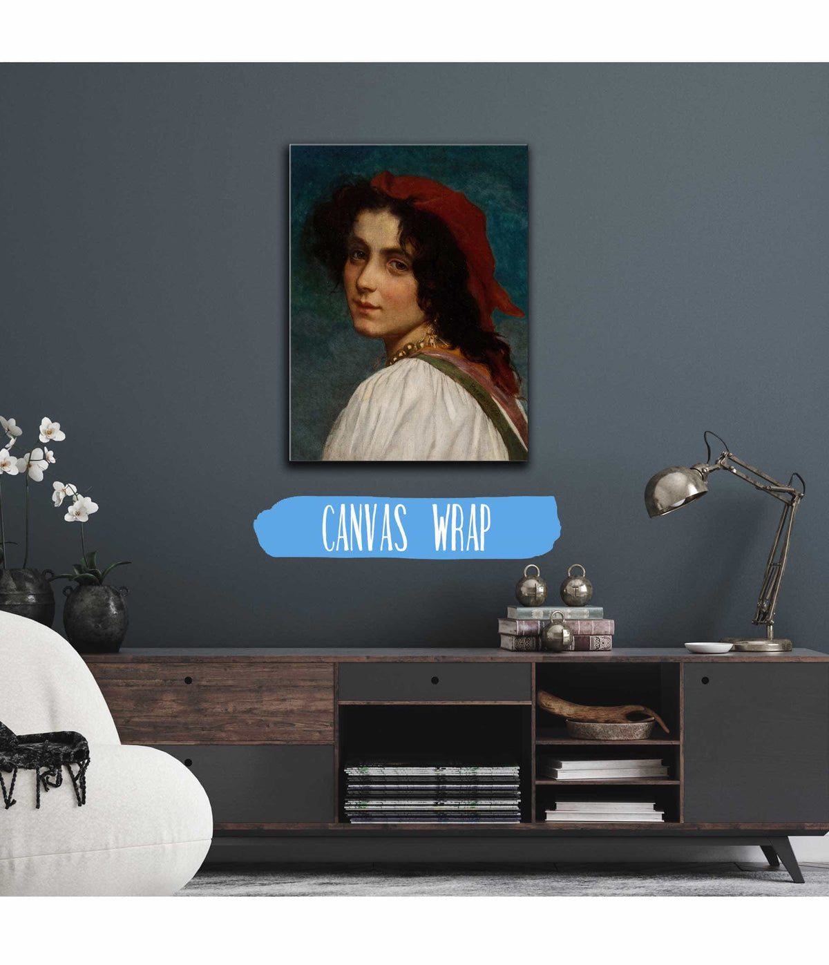 Jeaune Fille by Leon Jean Basile Perrault