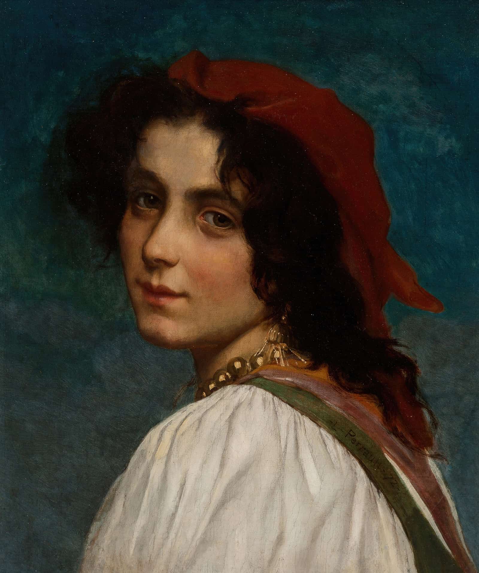 Jeaune Fille by Leon Jean Basile Perrault