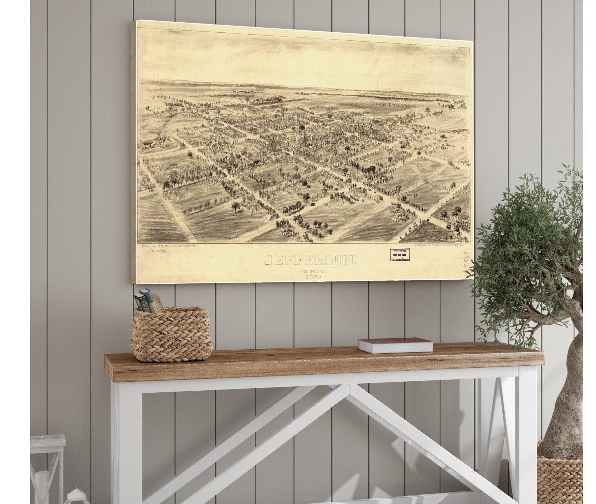 Jefferson Ohio 1901  State Of Ohio