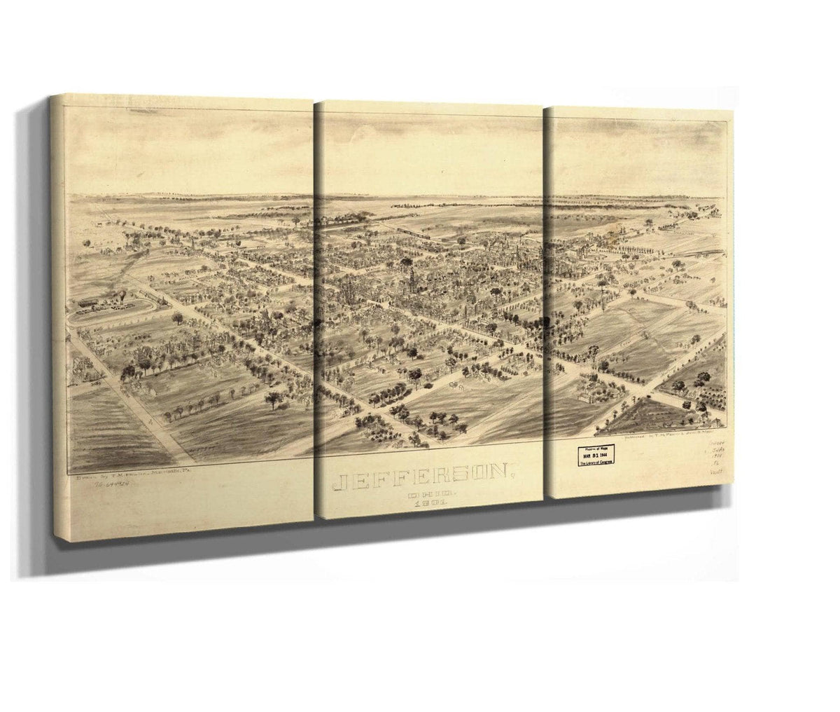 Jefferson Ohio 1901  State Of Ohio