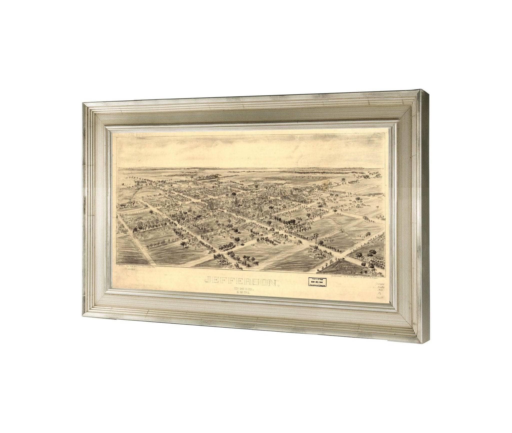 Jefferson Ohio 1901  State Of Ohio