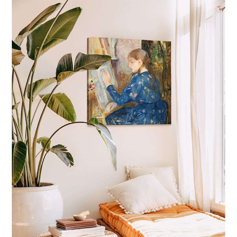 Jeune Fille Ecrivant by Berthe Morisot