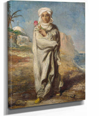 Jeune Homme Arabe Debout by Theodore Chasseriau
