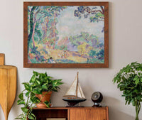 Jeunes Femmes Et Fillettes Dans Un Paysage by Henri Lebasque