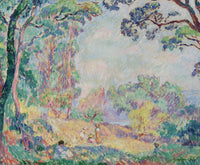 Jeunes Femmes Et Fillettes Dans Un Paysage by Henri Lebasque