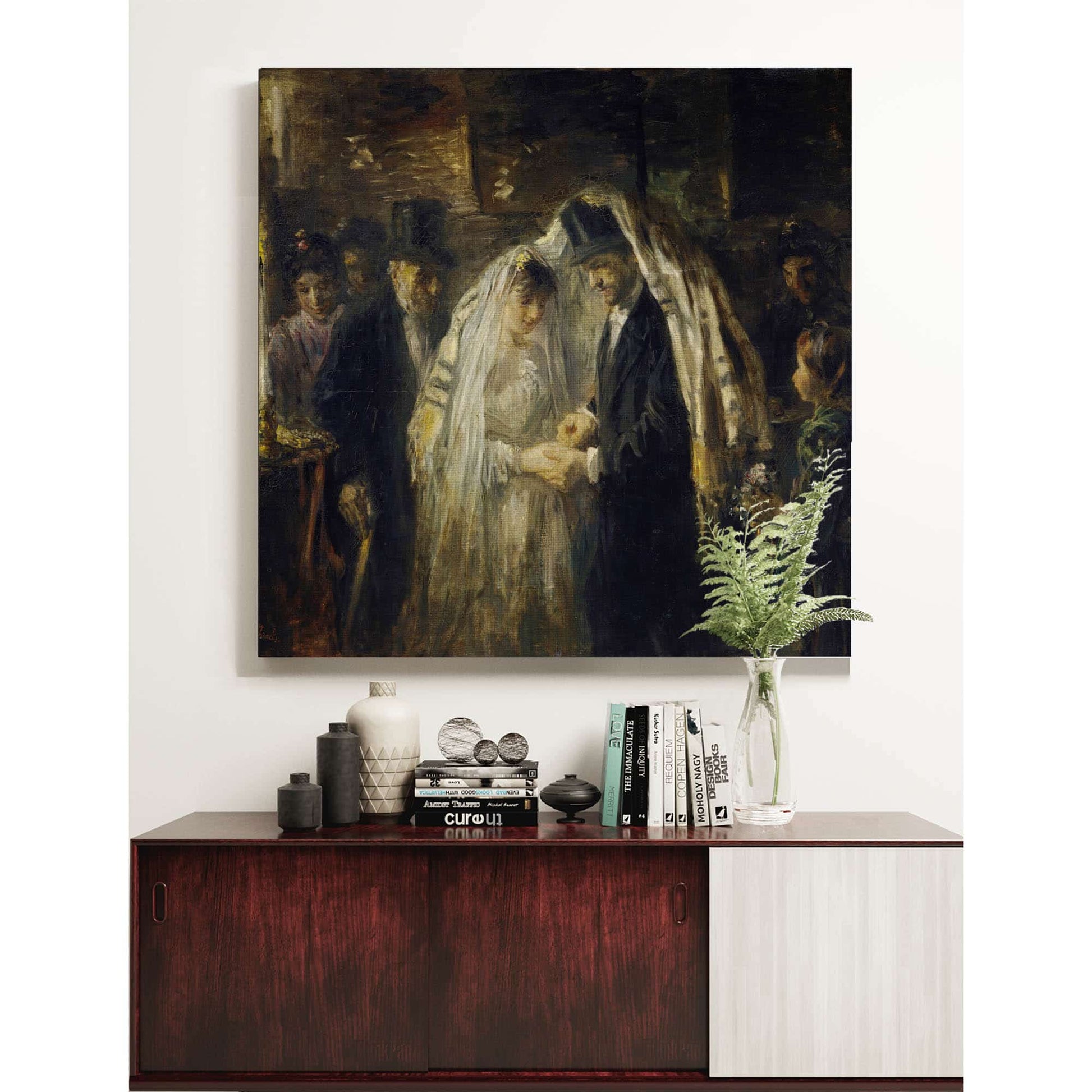 Jewish Wedding by Jozef Israels
