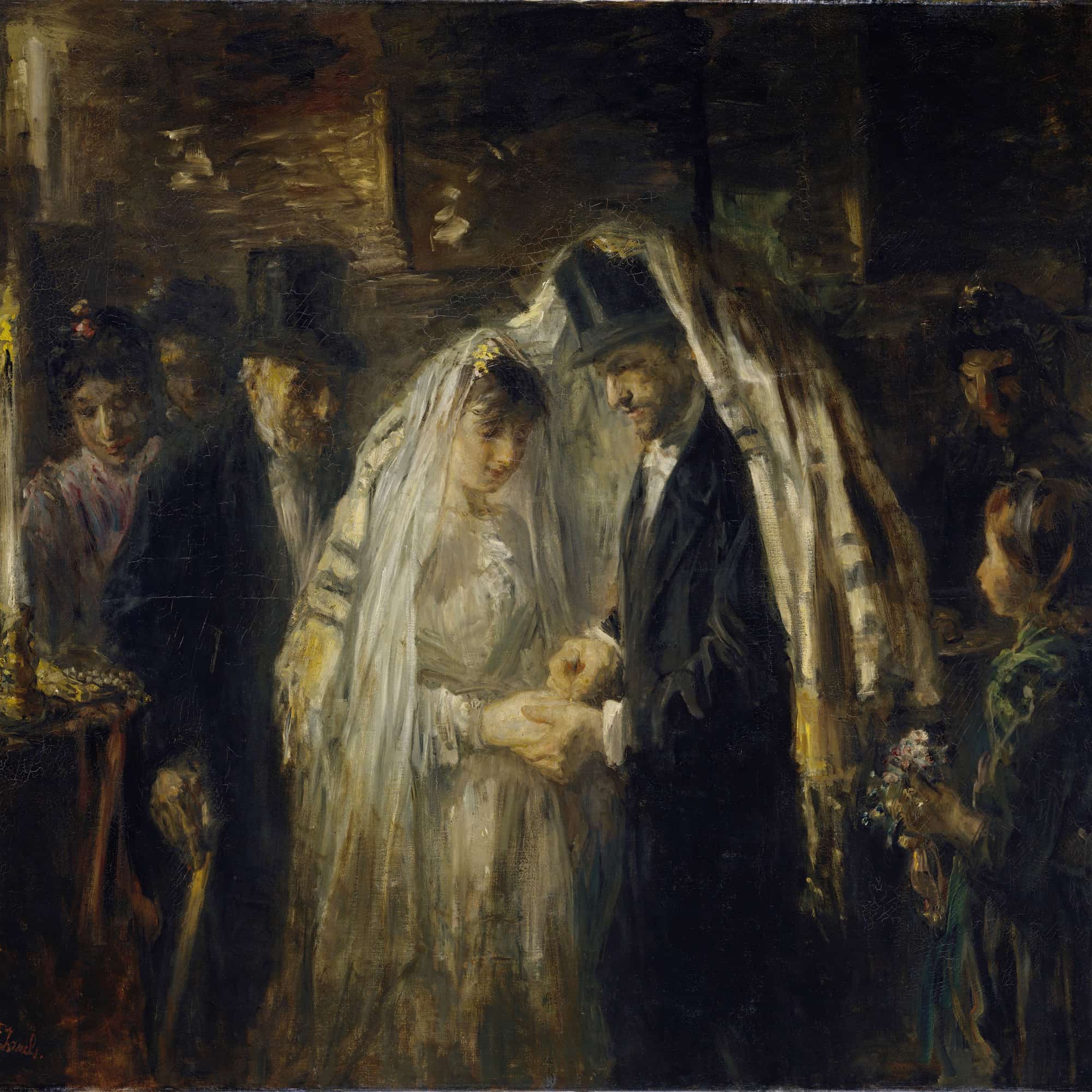 Jewish Wedding by Jozef Israels
