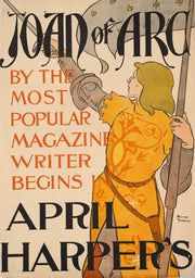 Joan Of Arc April Harpers by Edward Penfield