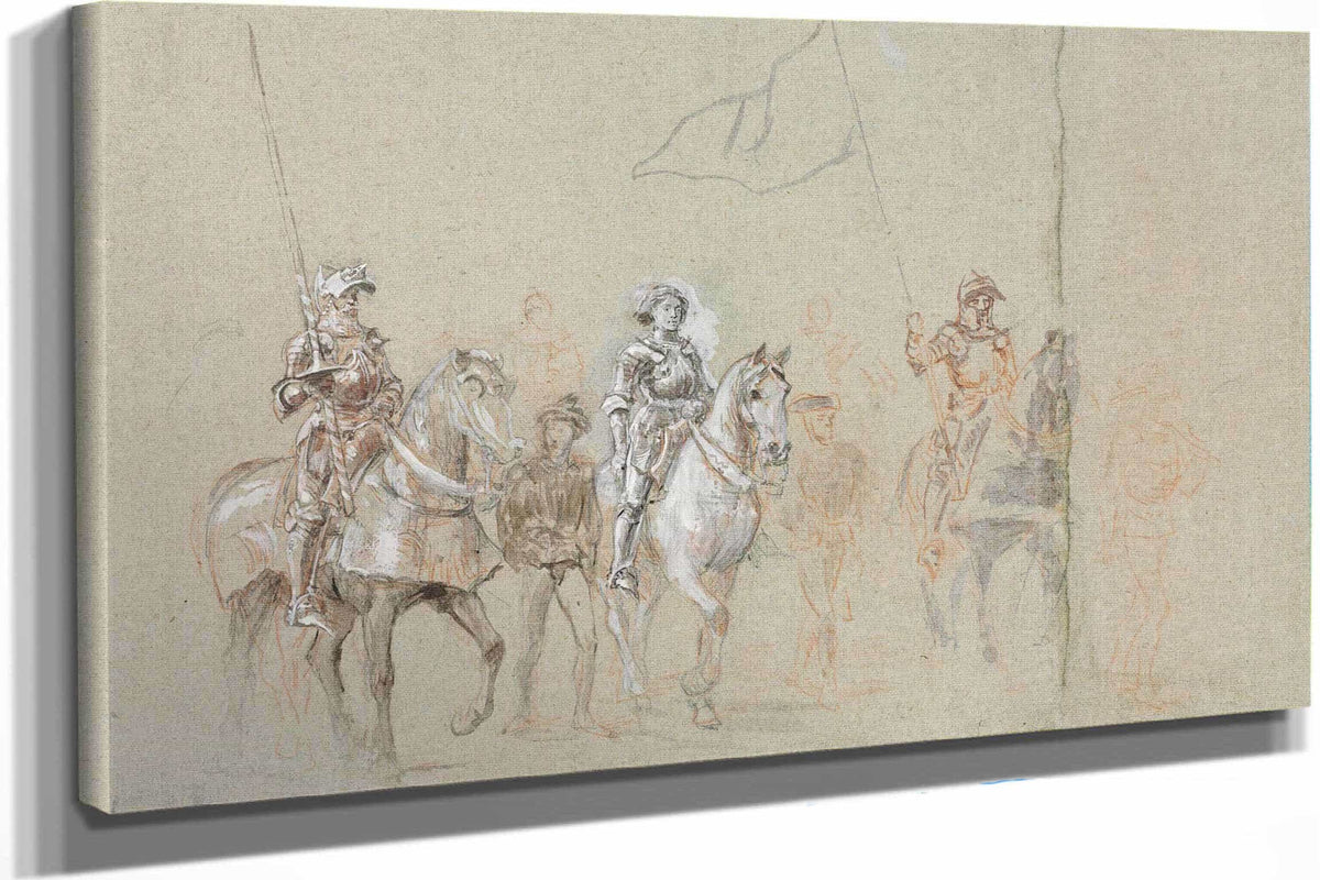 Joan Of Arc by Ernest Meissonier