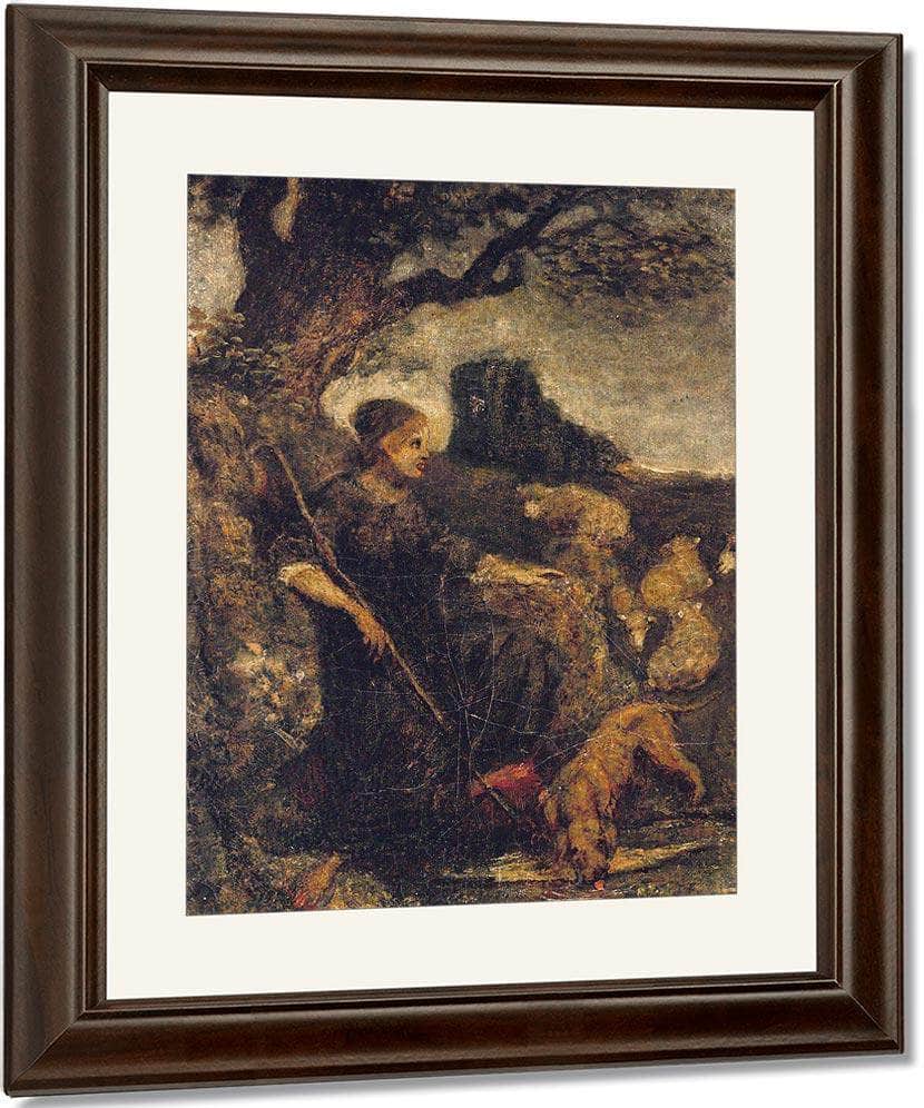 Joan Of Arc By Ryder, Albert Pinkham Print, Canvas Art, Framed Print ...