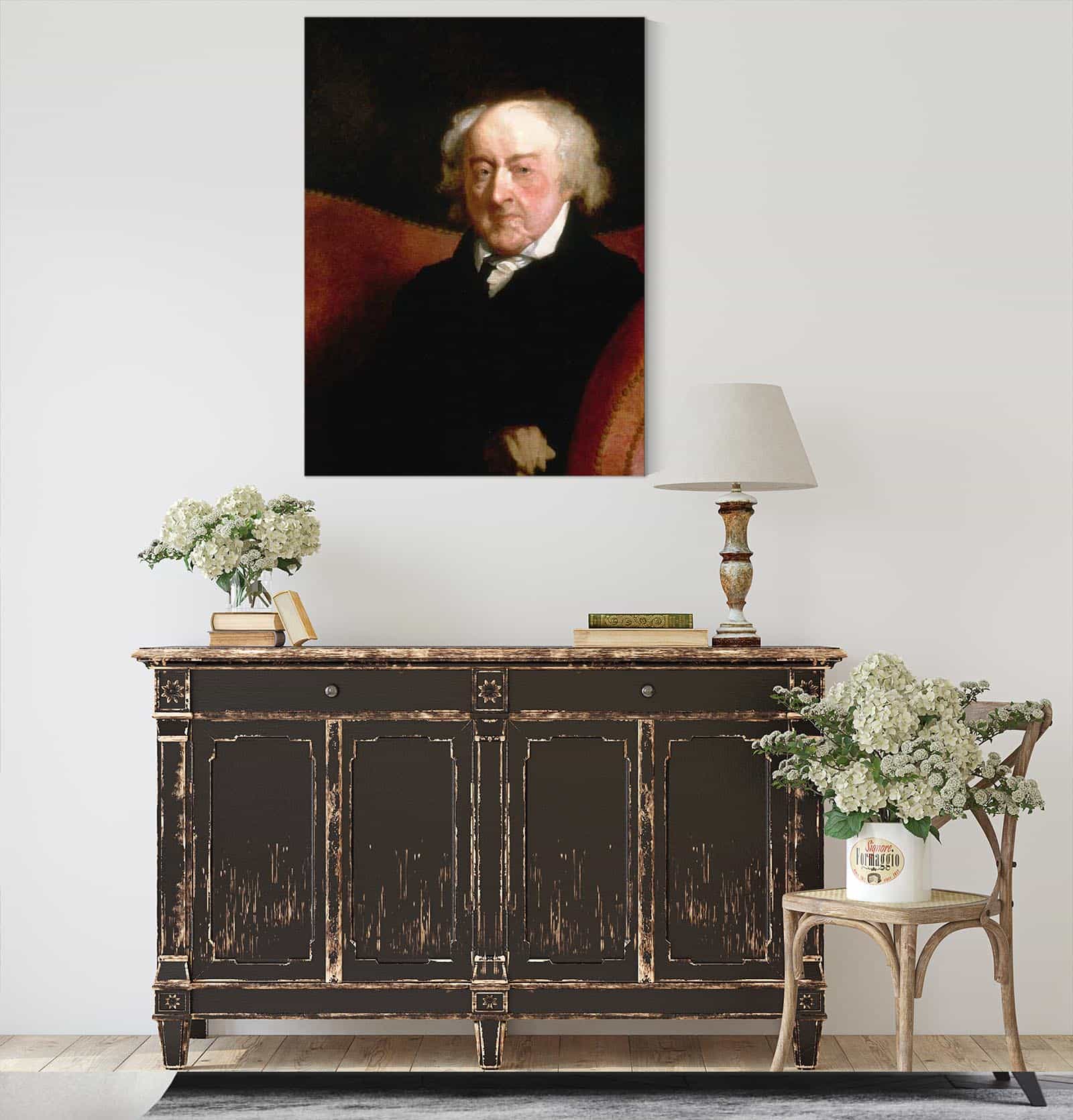 John Adams  by Gilbert Stuart