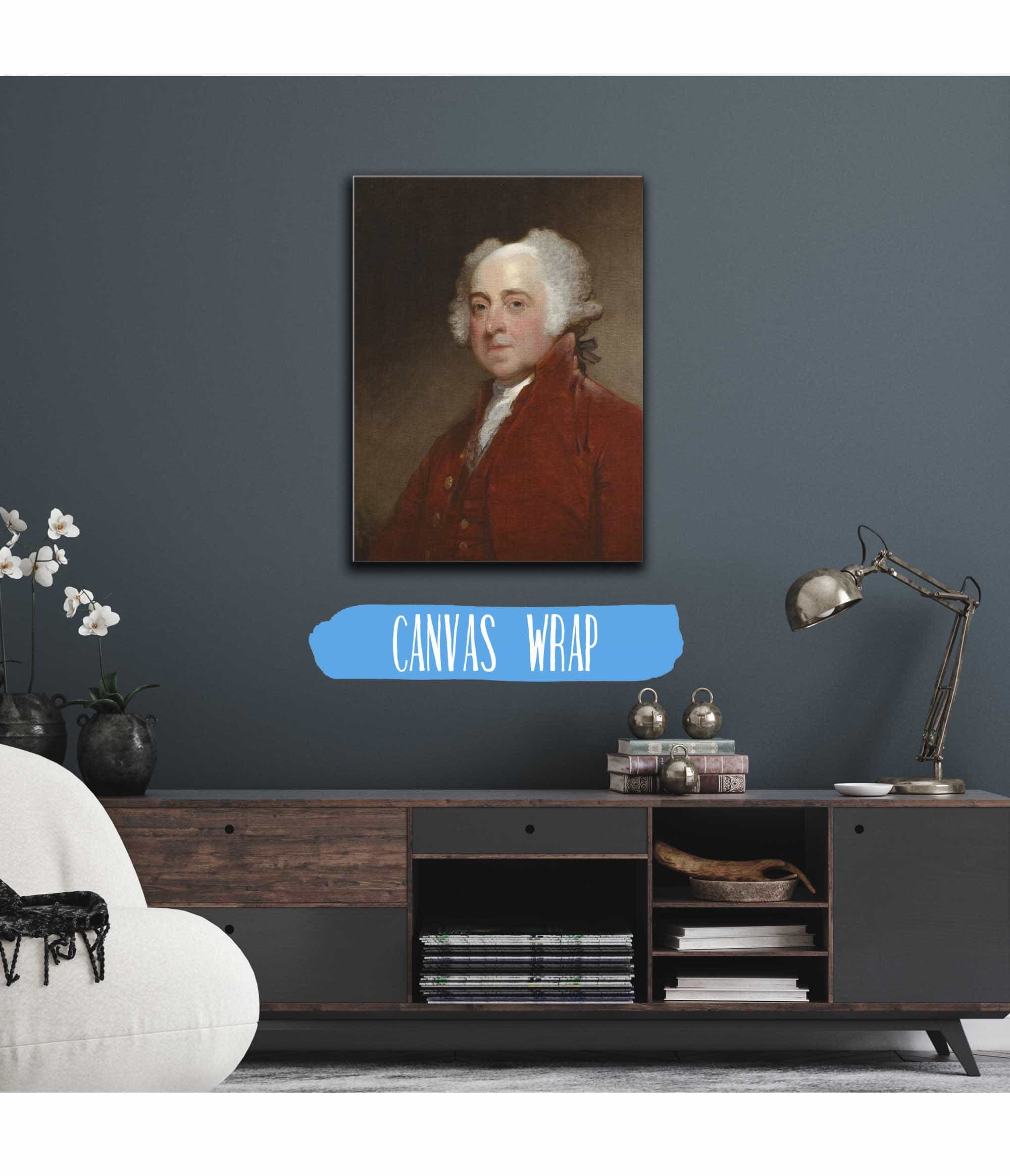 John Adams  by Gilbert Stuart