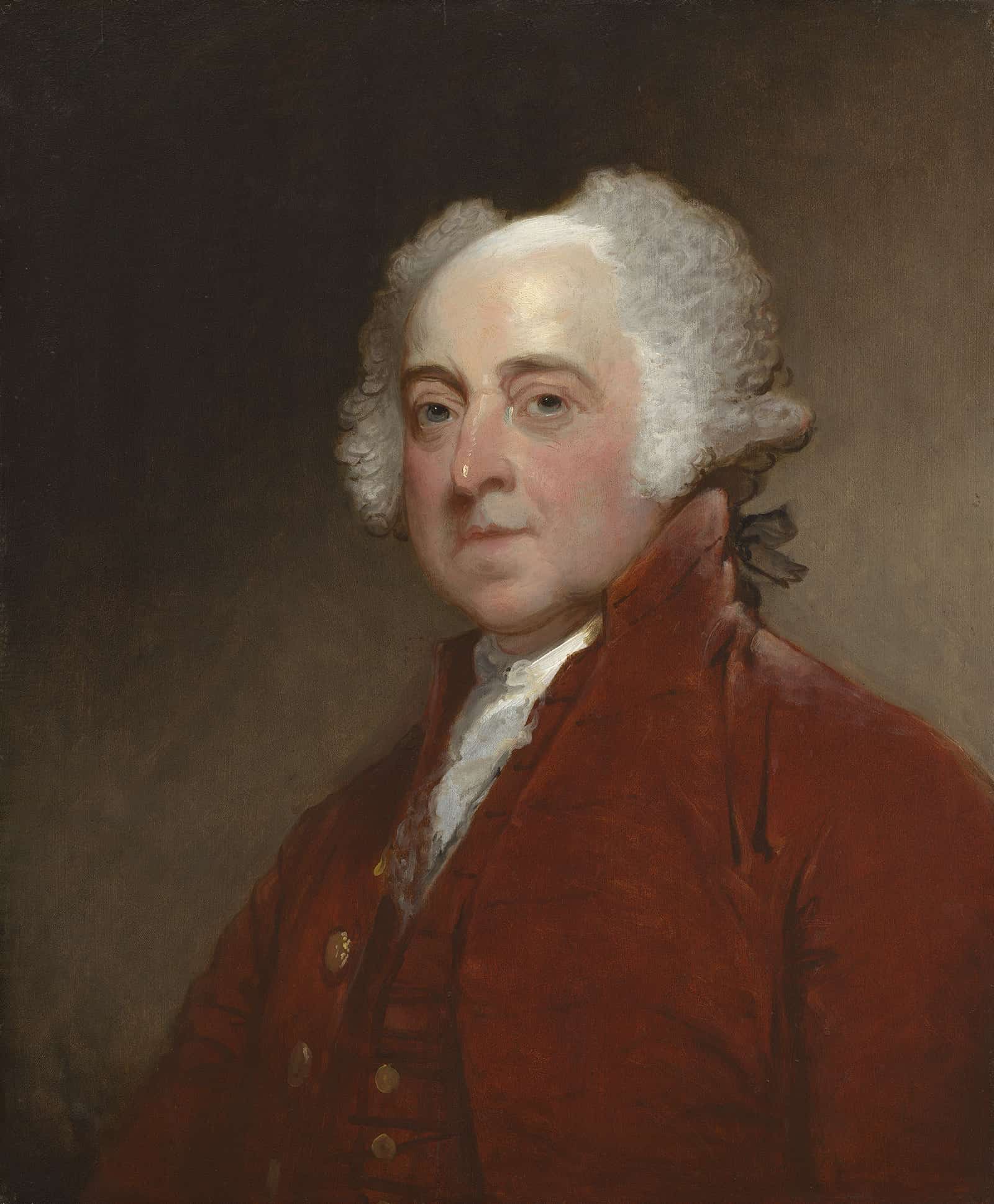 John Adams  by Gilbert Stuart