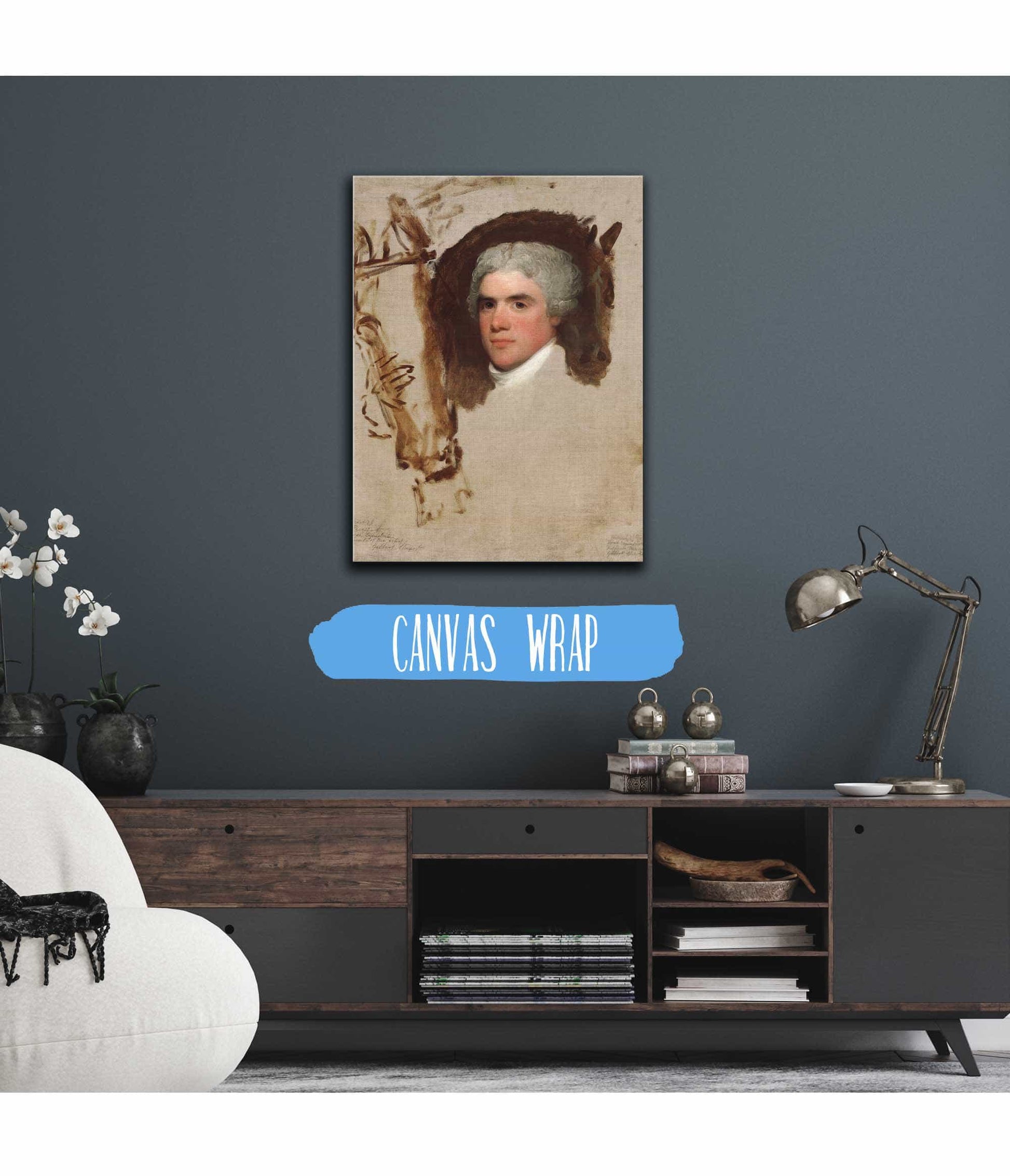 John Bill Ricketts by Gilbert Stuart