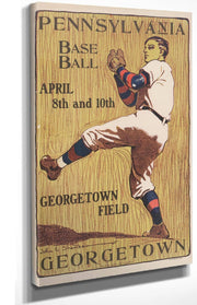 John E Sheridan Pennsylvania Georgetown Baseball