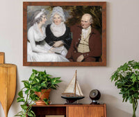 John Johnstone Betty Johnstone And Miss Wedderburn by Sir Henry Raeburn