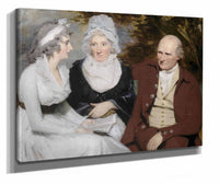 John Johnstone Betty Johnstone And Miss Wedderburn by Sir Henry Raeburn