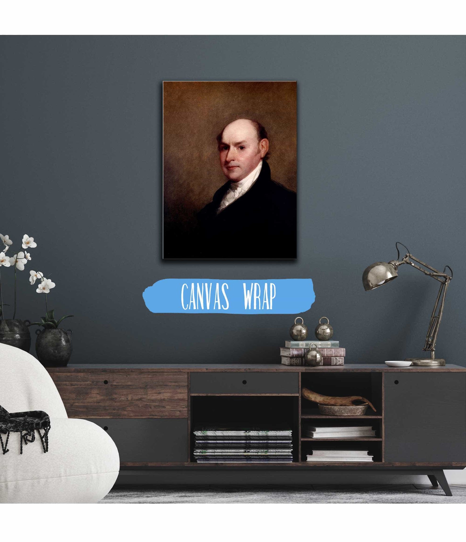 John Quincy Adams by Gilbert Stuart