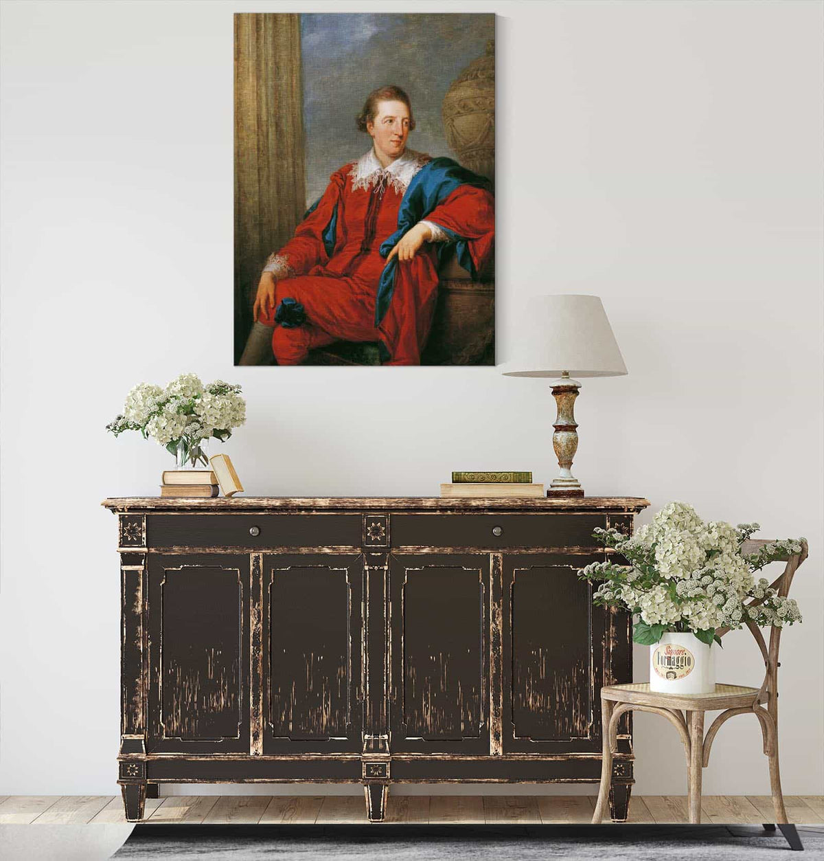 John Simpson Der Vater Von Maria Susanna Lady Ravensworth by Angelica Kauffmann