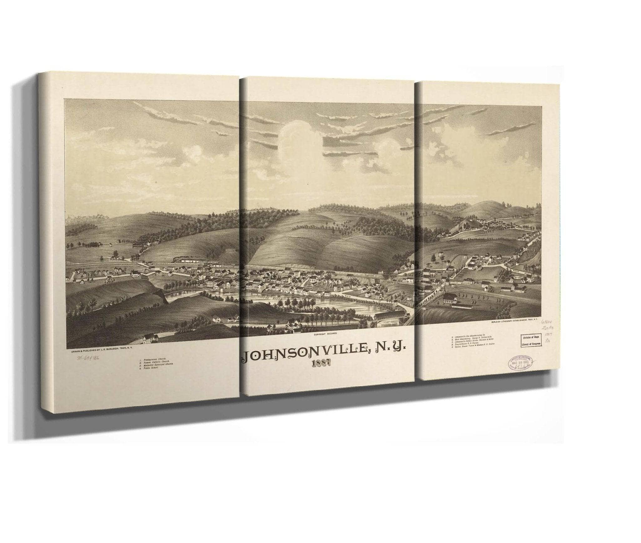 Johnsonville Ny 1887  State Of New York