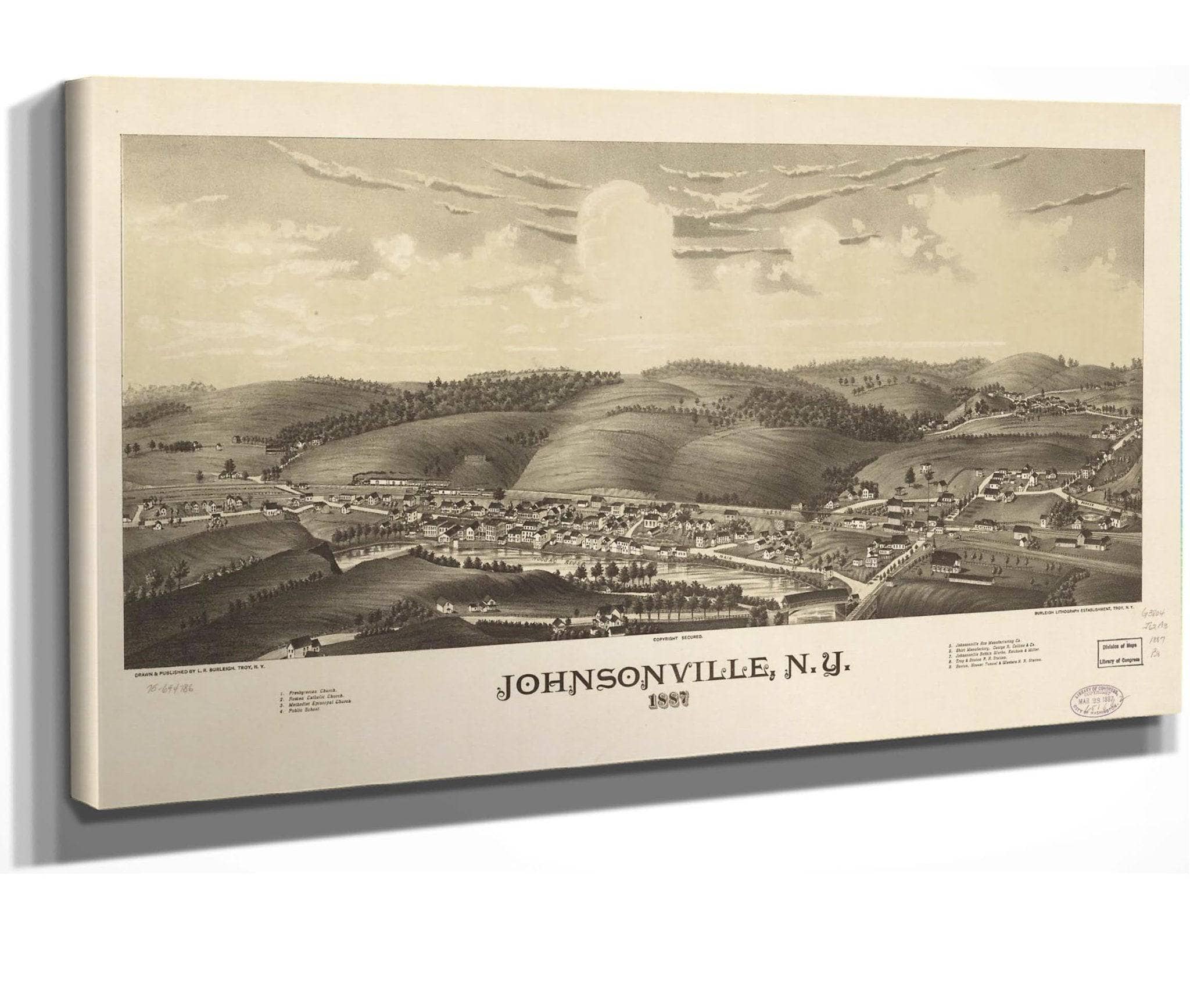 Johnsonville Ny 1887  State Of New York