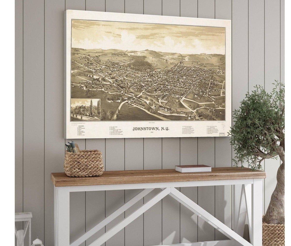 Johnstown Ny 1888  State Of New York