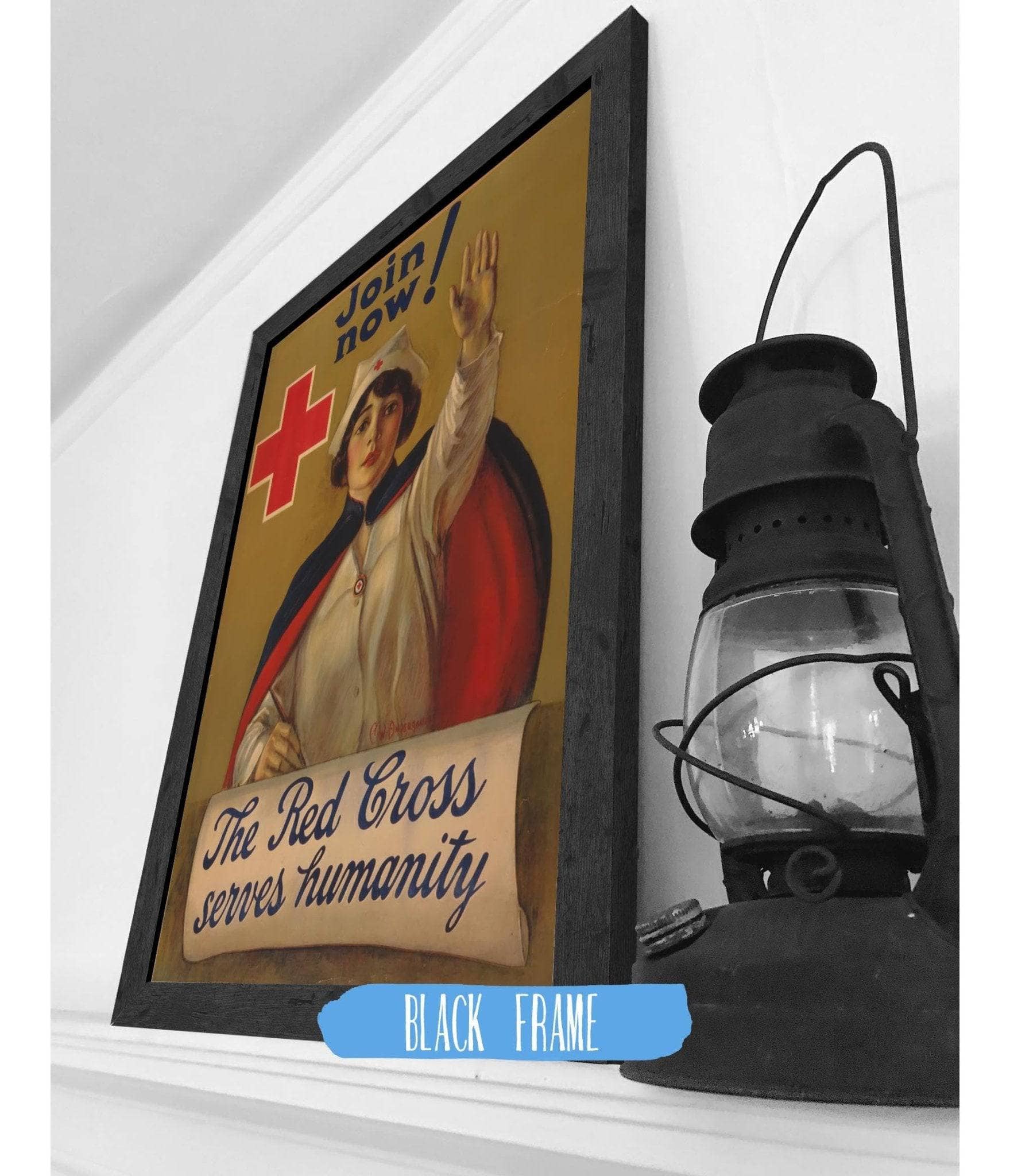Join Now! The Red Cross Serves Humanity