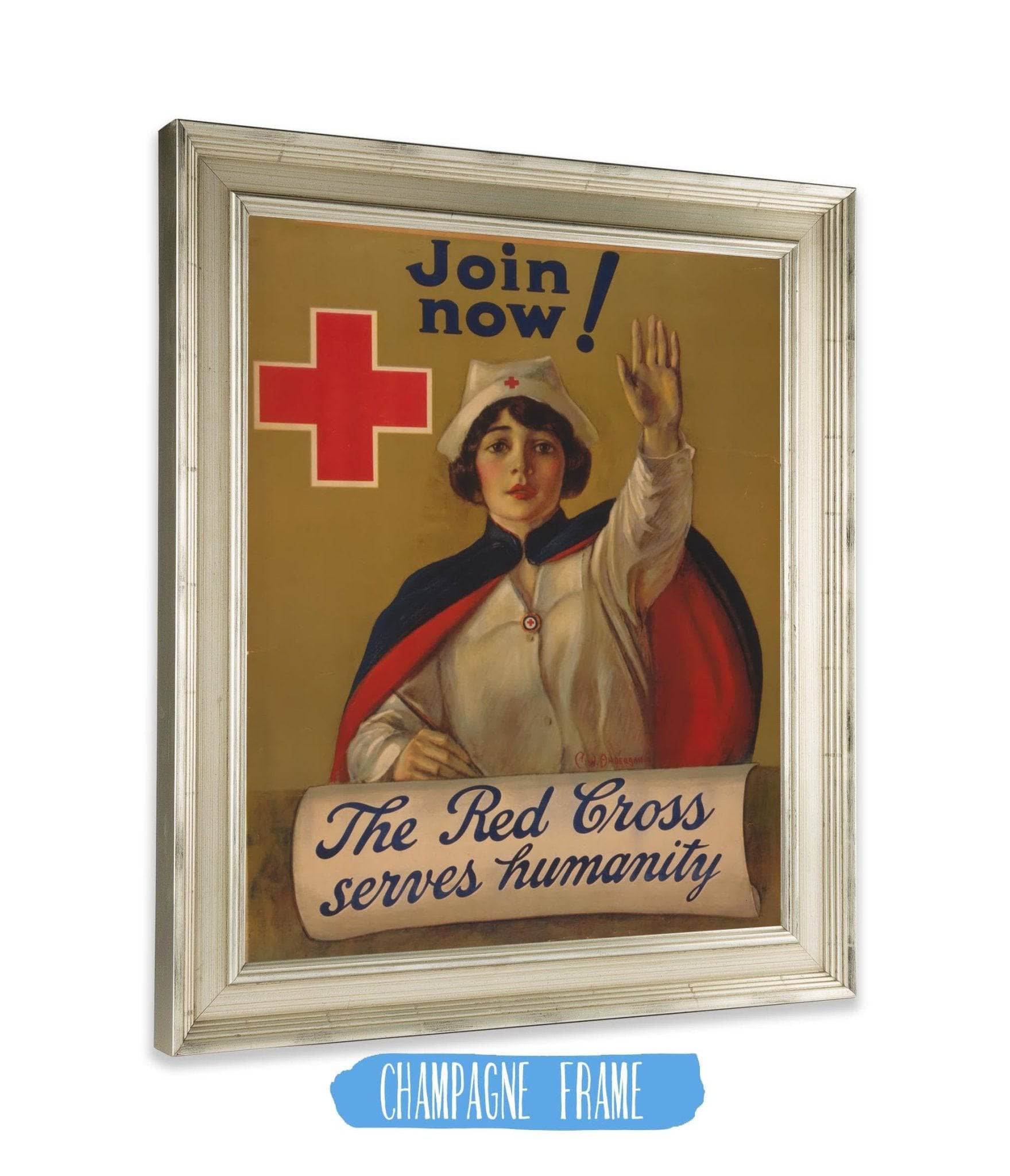 Join Now! The Red Cross Serves Humanity