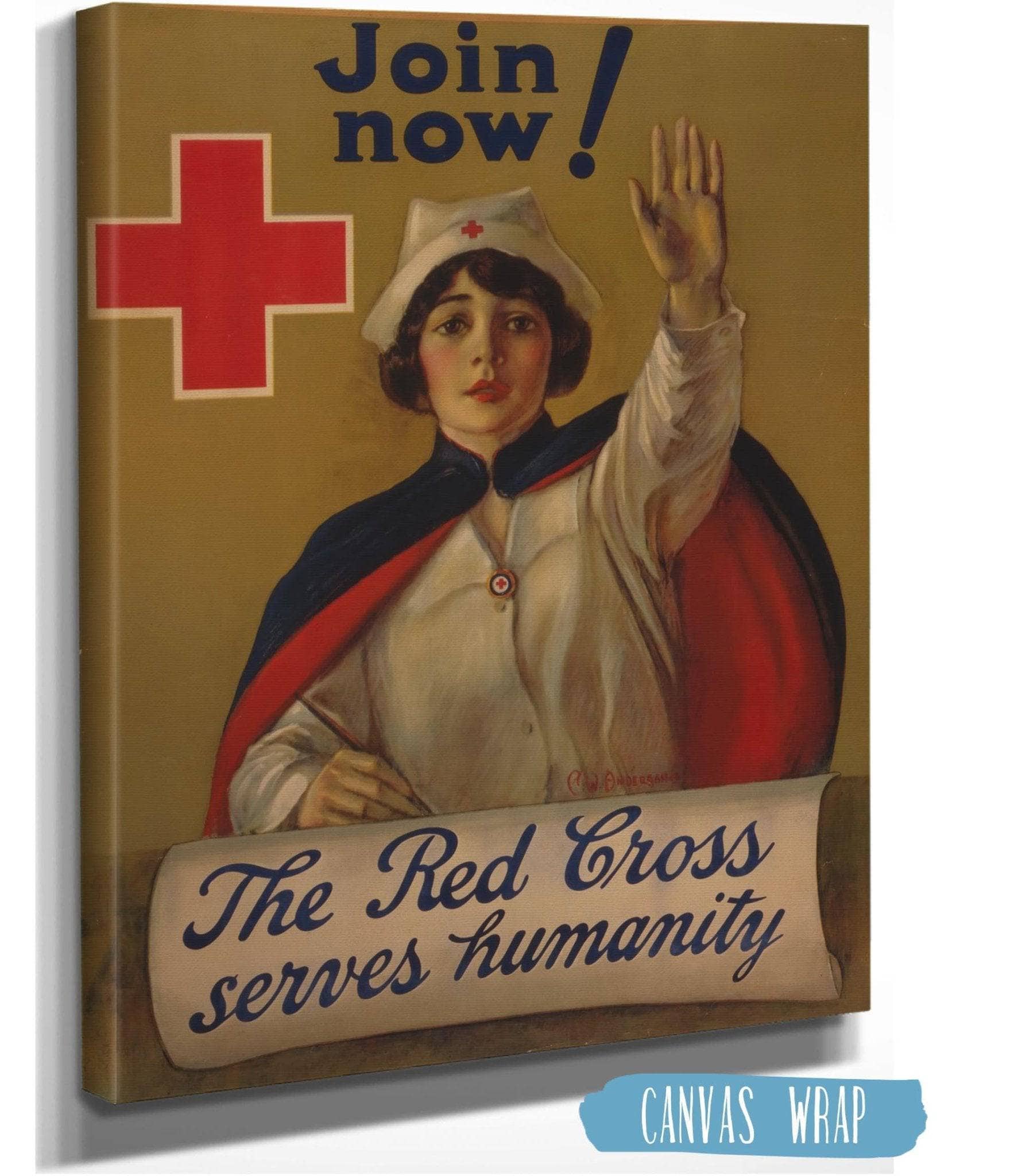Join Now! The Red Cross Serves Humanity