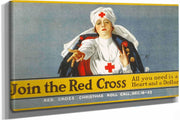 Join The Red Cross All You Need Is A Heart And A Dollar by Harrison Fisher