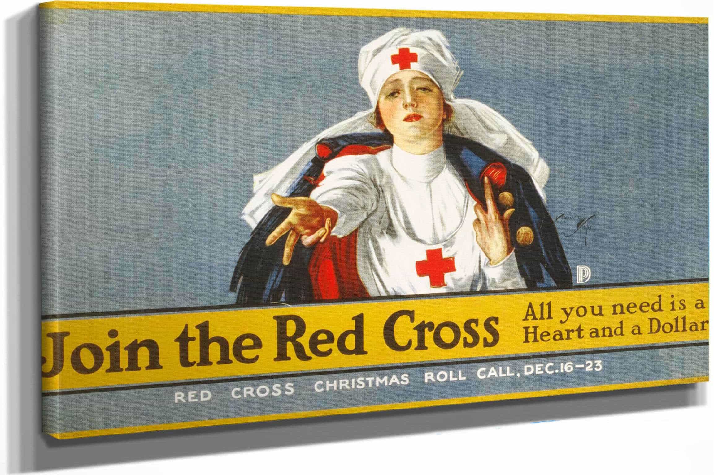 Join The Red Cross All You Need Is A Heart And A Dollar by Harrison Fisher