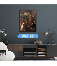 Jonah Preaching To The People Of Niniveh by Salvator Rosa