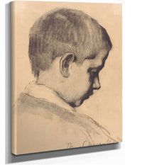 Jongenskop En Profil Naar Rechts by Therese Schwartze