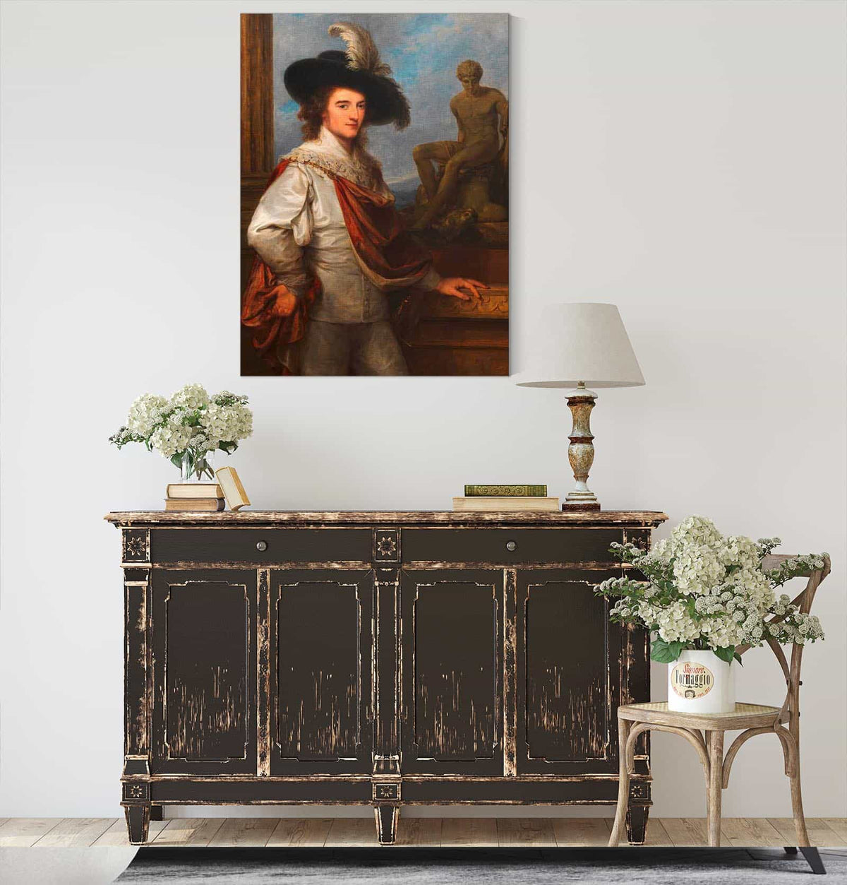 Josef Johann Graf Fries by Angelica Kauffmann