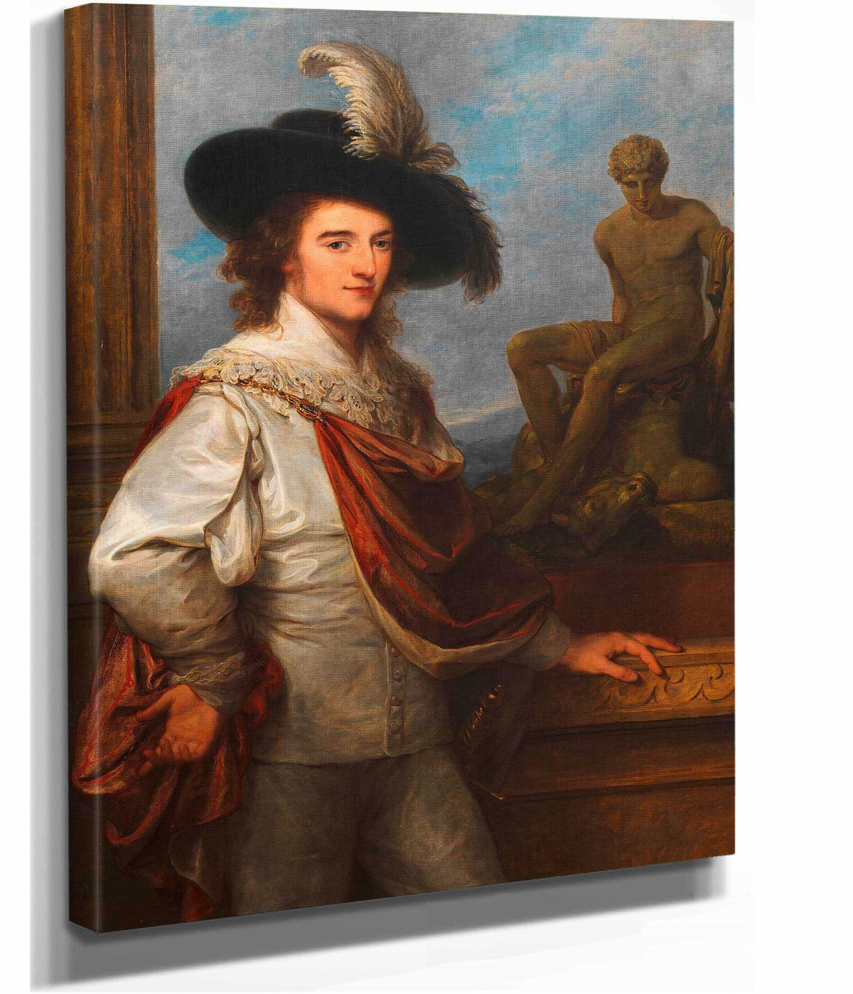 Josef Johann Graf Fries by Angelica Kauffmann