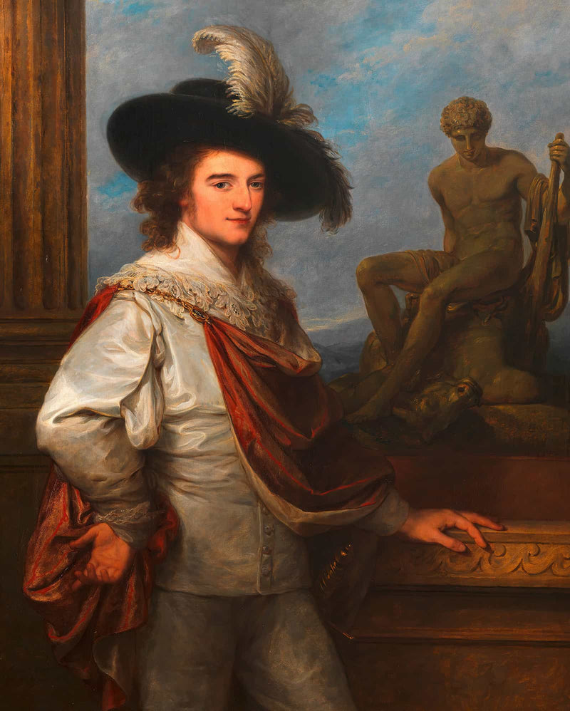 Josef Johann Graf Fries by Angelica Kauffmann