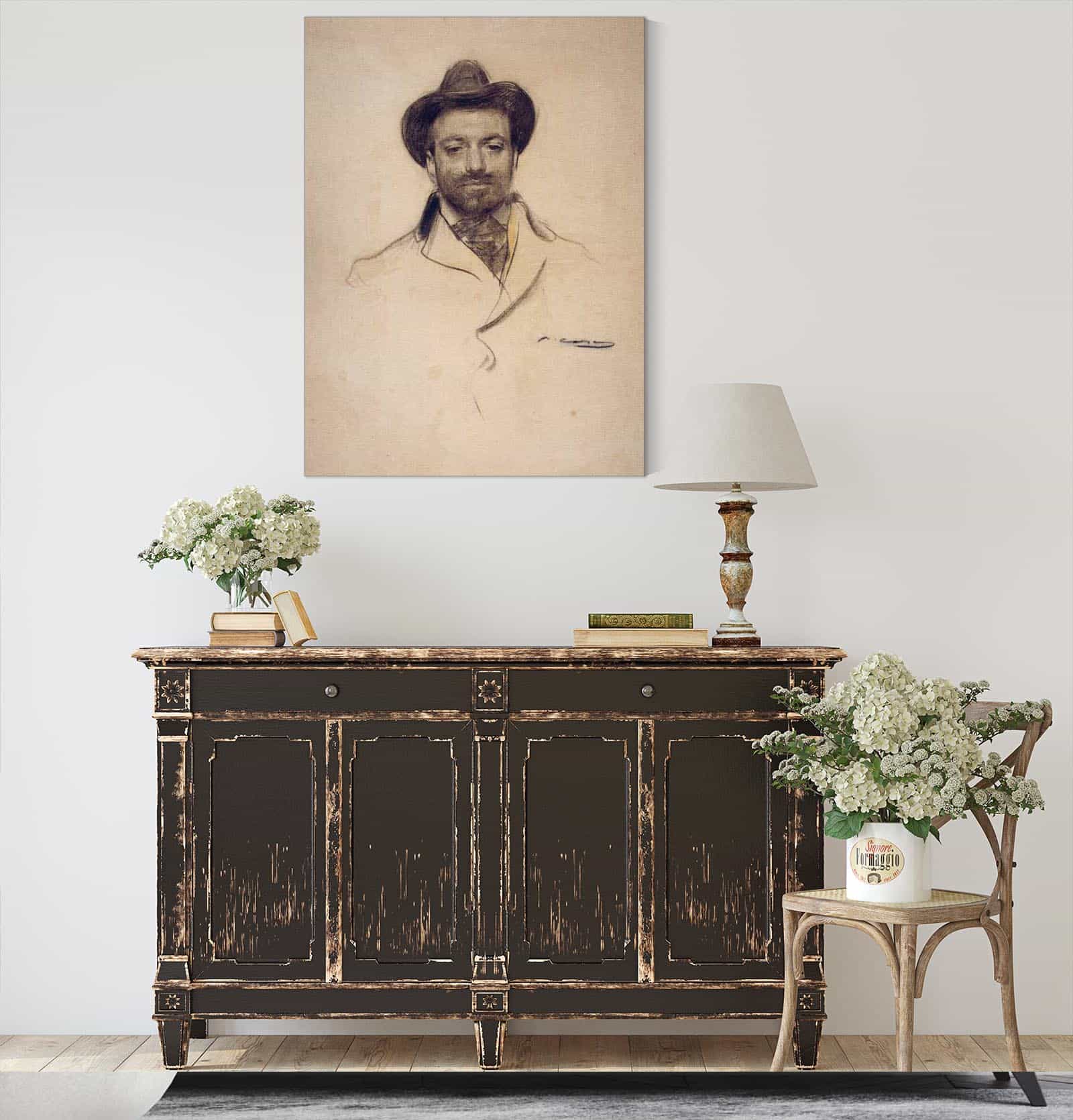Josep Maria Sert by Ramon Casas