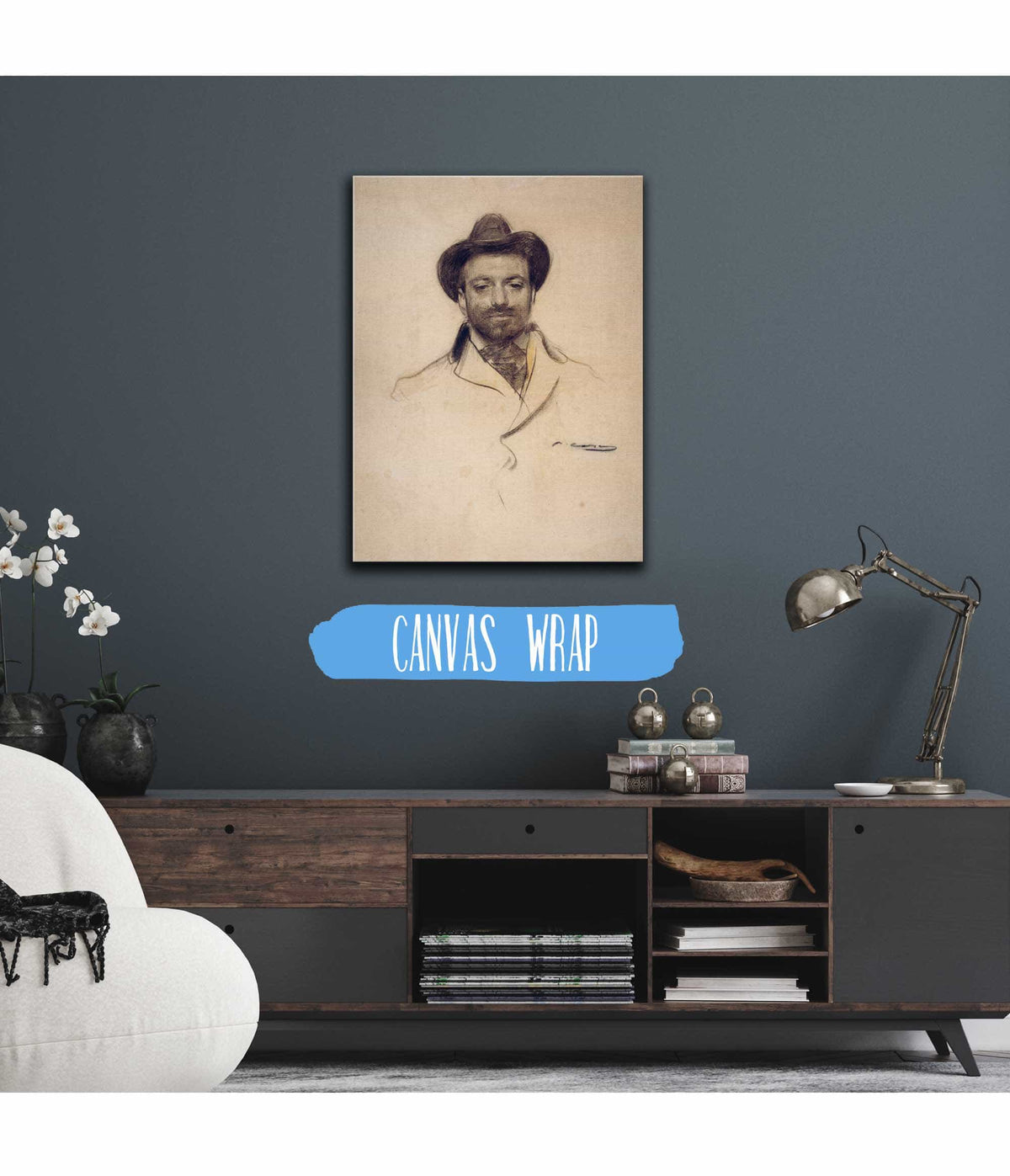 Josep Maria Sert by Ramon Casas