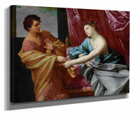 Joseph And Potiphars Wife About by Guido Reni
