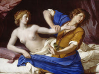 Joseph And Potiphars Wife by Guercino